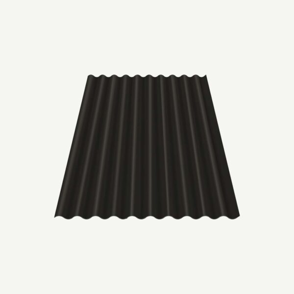 RPFL CorruDek® Ultra Max EBONY 0.55BMT-0.60TCT-24G AZ200 G300 with SURFACE PROTECTION FILM